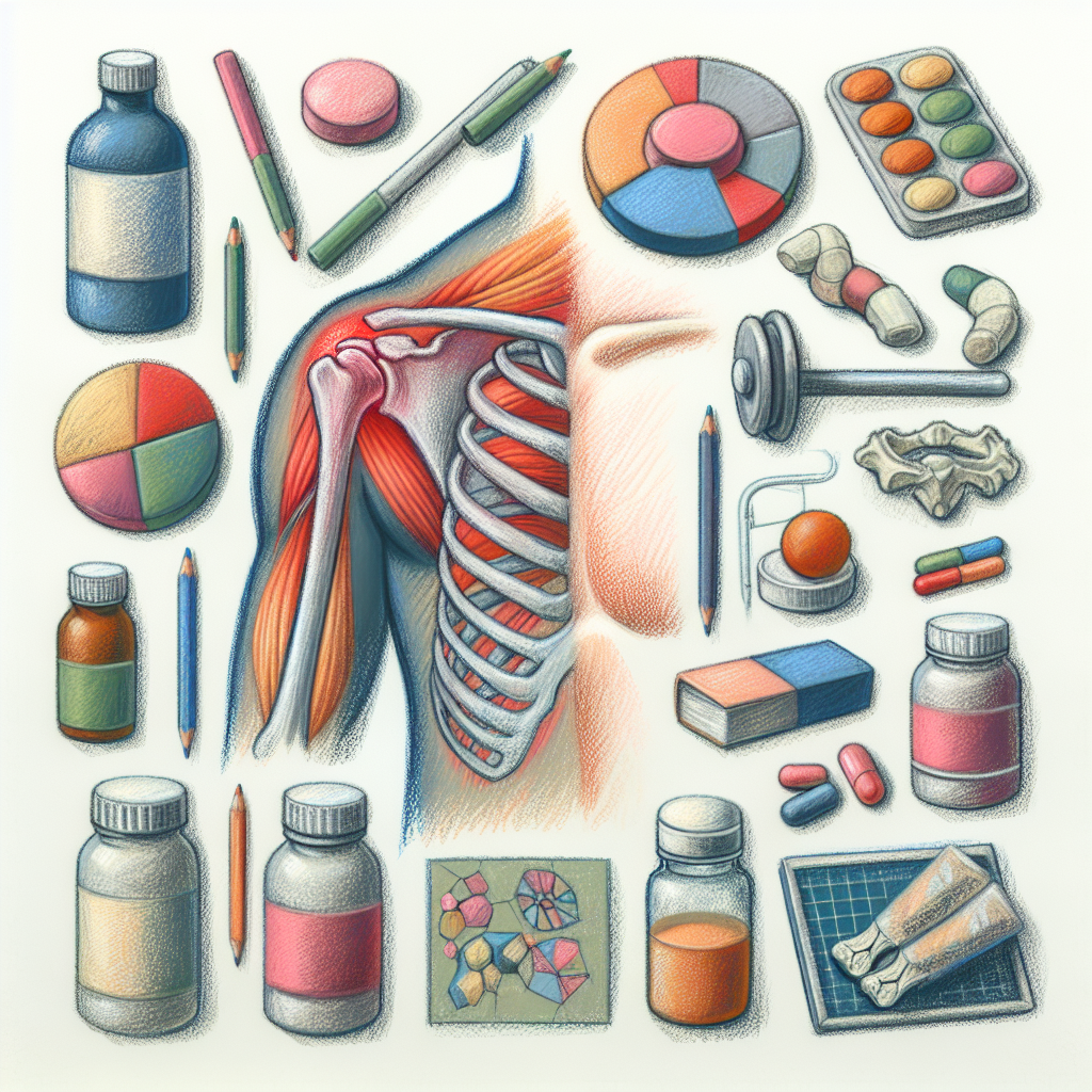 Pastelková ilustrace znázorňující téma: Zdraví a pohyb