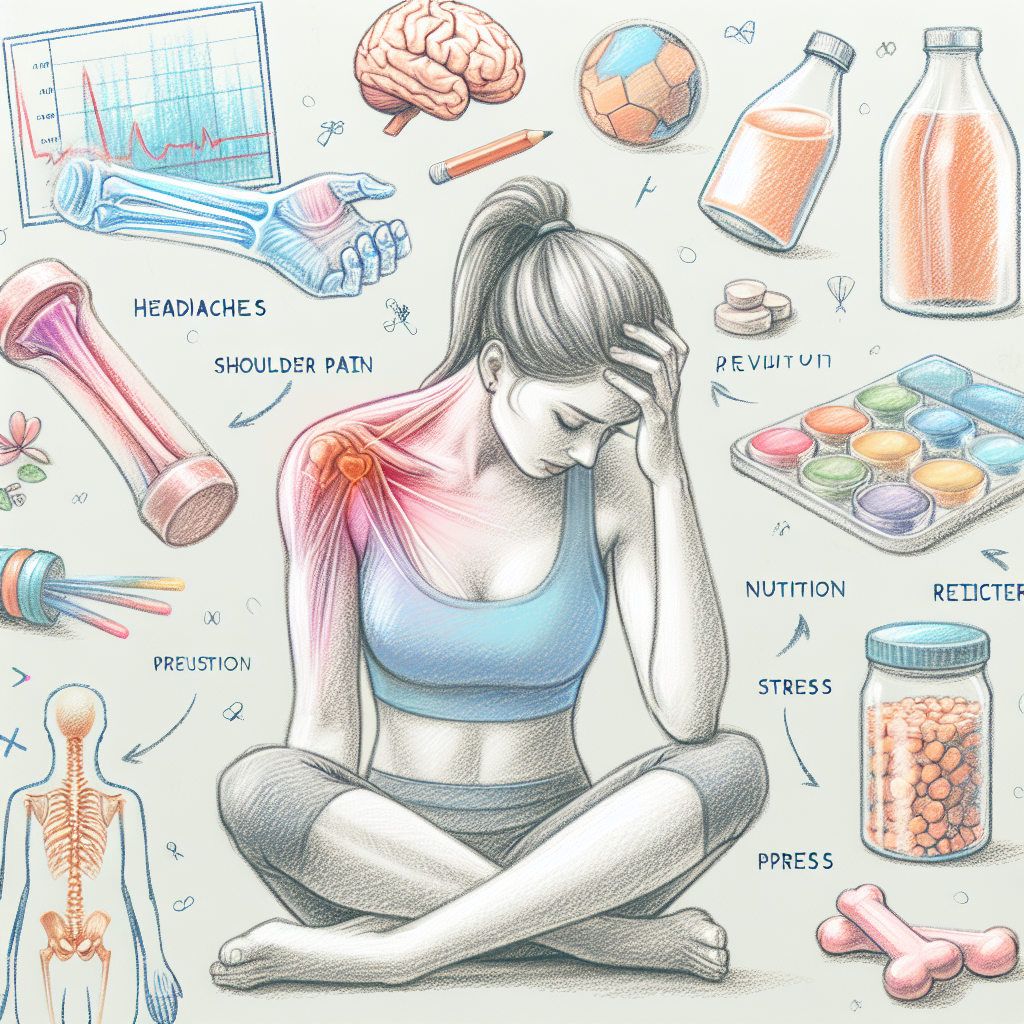Pastelková ilustrace znázorňující téma: Zdraví