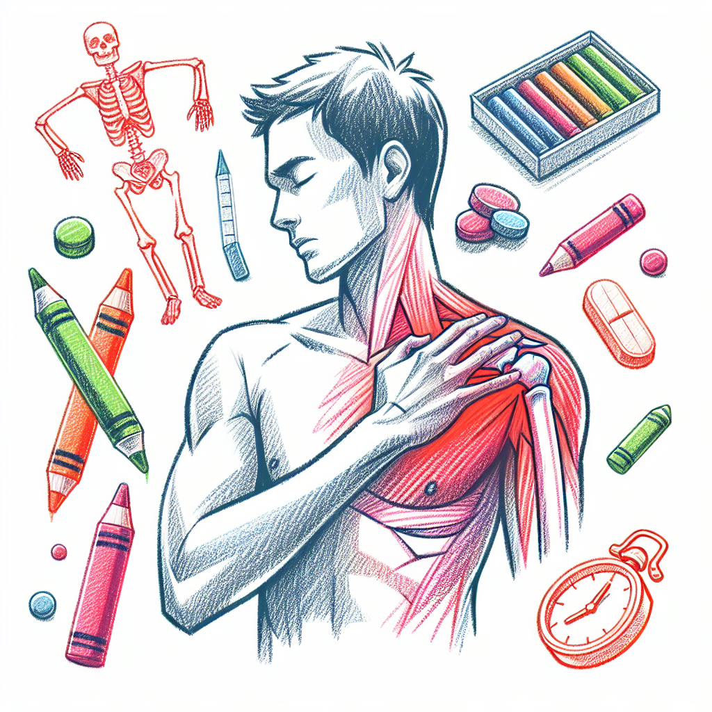 Pastelková ilustrace znázorňující téma: Zdraví