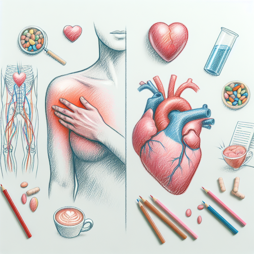 Pastelková ilustrace znázorňující téma: Zdraví