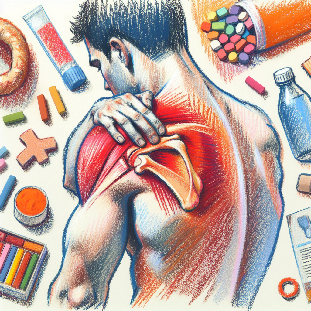 Pastelková ilustrace znázorňující téma: Zdraví