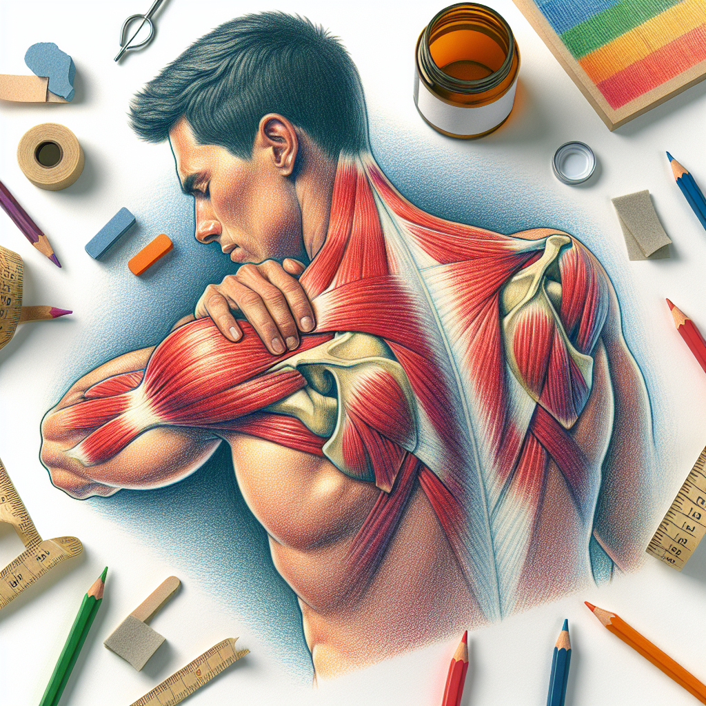 Pastelková ilustrace znázorňující téma: Zdraví kloubů