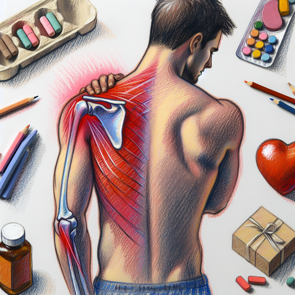 Pastelková ilustrace znázorňující téma: Zdraví