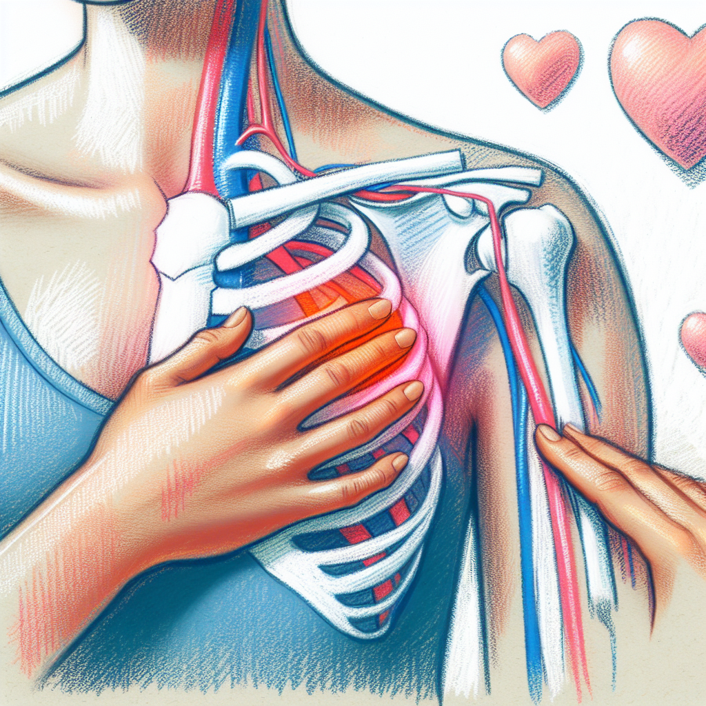 Pastelková ilustrace znázorňující téma: Zdraví