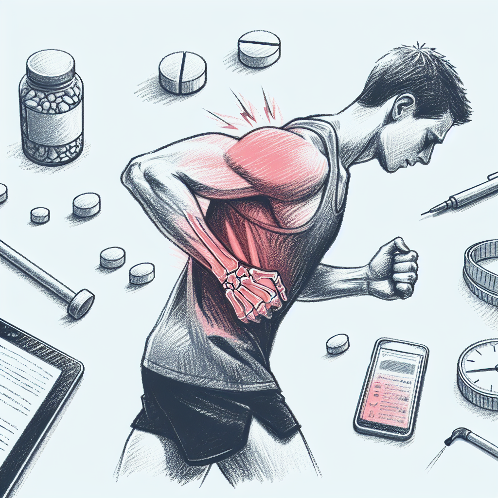 Pastelková ilustrace znázorňující téma: Běh a zdraví