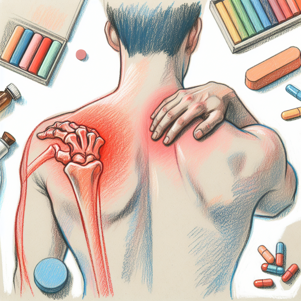 Pastelková ilustrace znázorňující téma: Zdraví