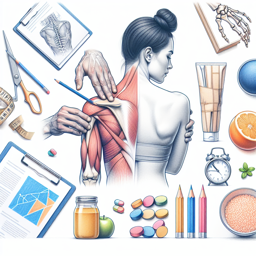 Pastelková ilustrace znázorňující téma: Rehabilitace