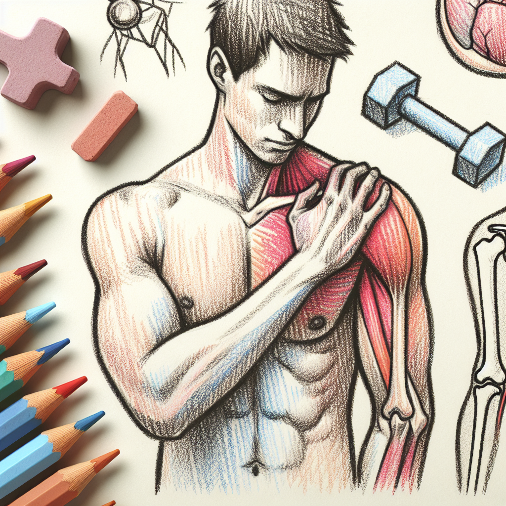 Pastelková ilustrace znázorňující téma: Zdraví a well-being