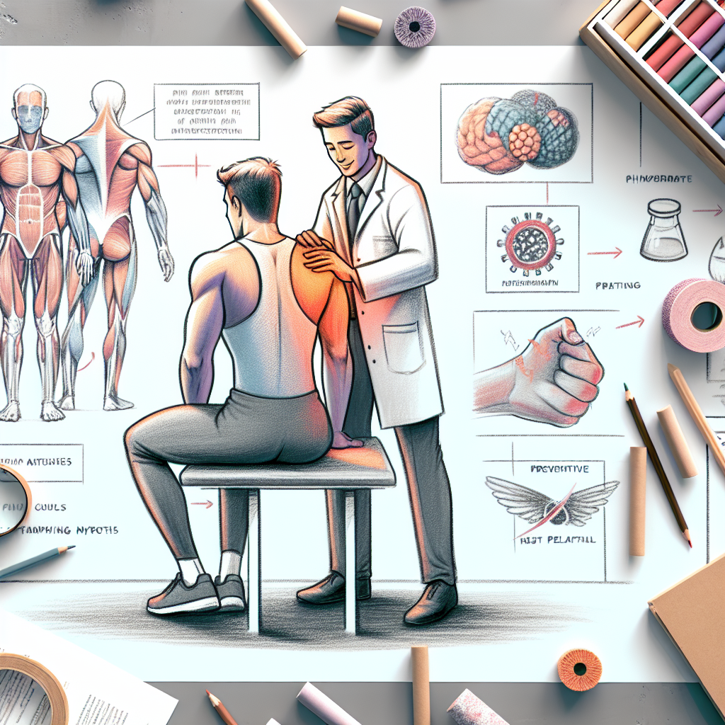 Pastelková ilustrace znázorňující téma: Zdraví