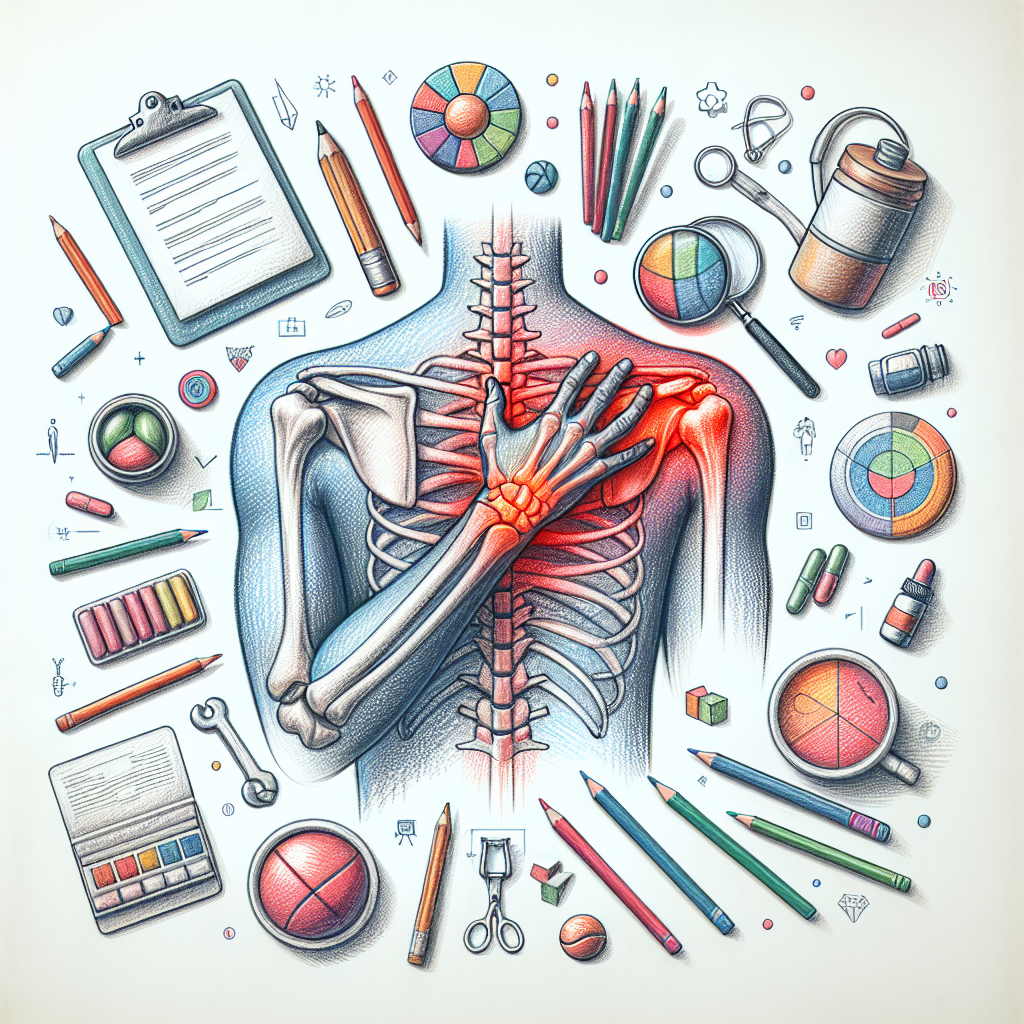 Pastelková ilustrace znázorňující téma: Zdraví