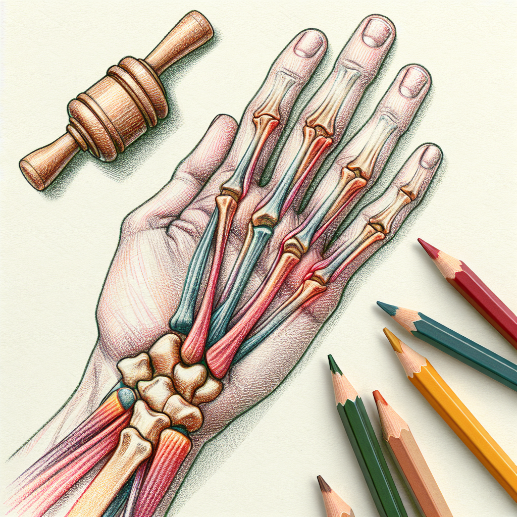 Pastelková ilustrace znázorňující téma: Zdraví