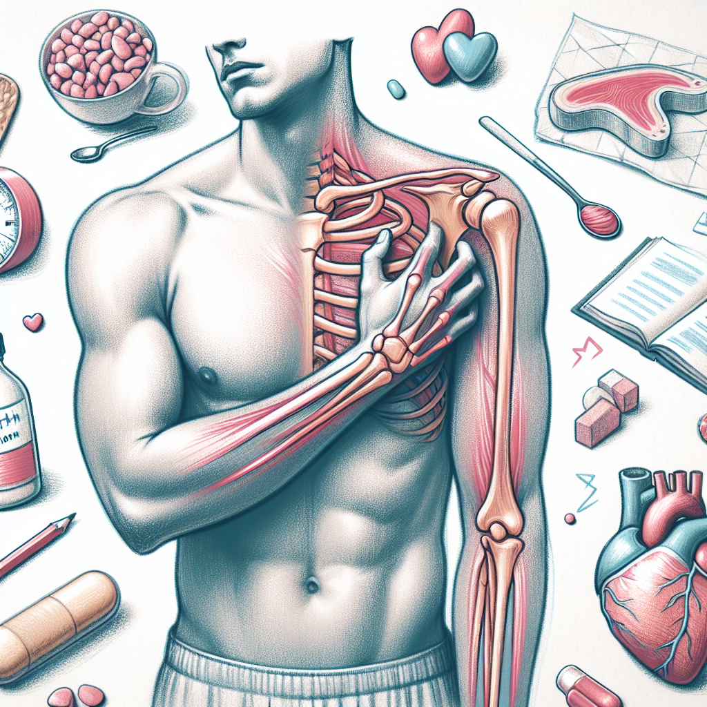 Pastelková ilustrace znázorňující téma: Zdraví