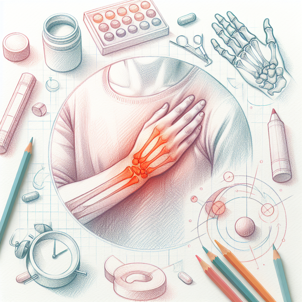 Pastelková ilustrace znázorňující téma: Zdraví a wellness