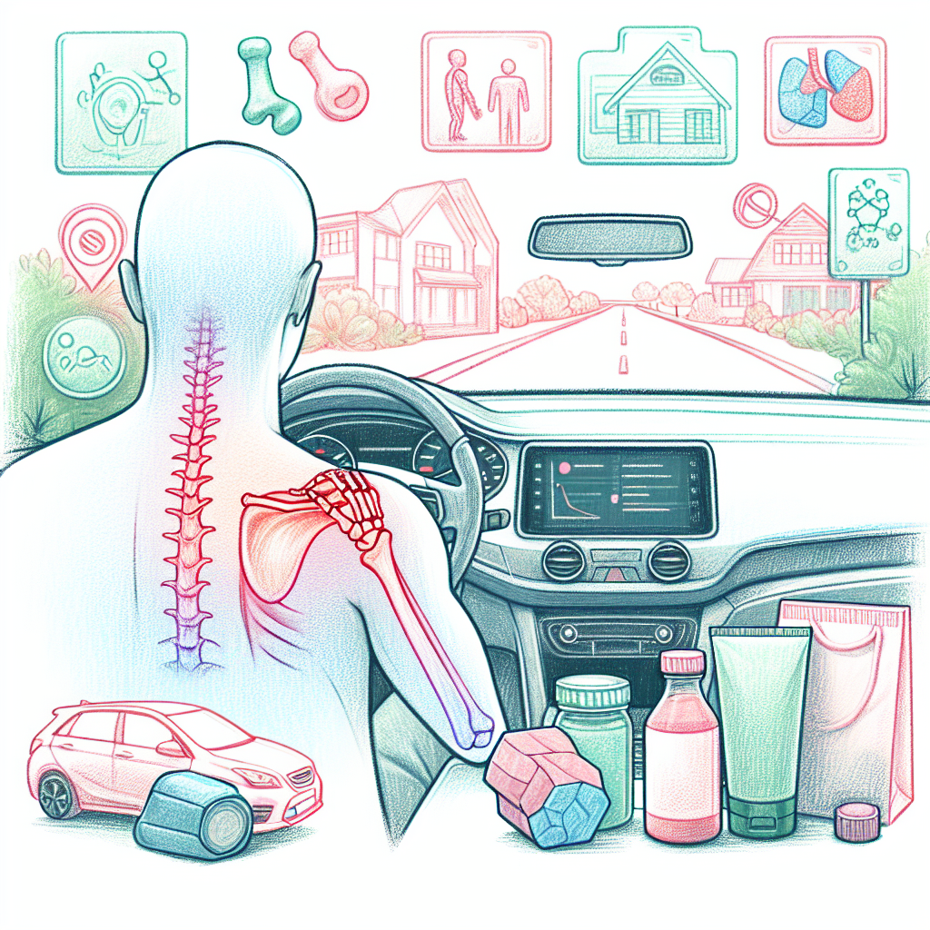 Pastelková ilustrace znázorňující téma: Zdravotní problémy