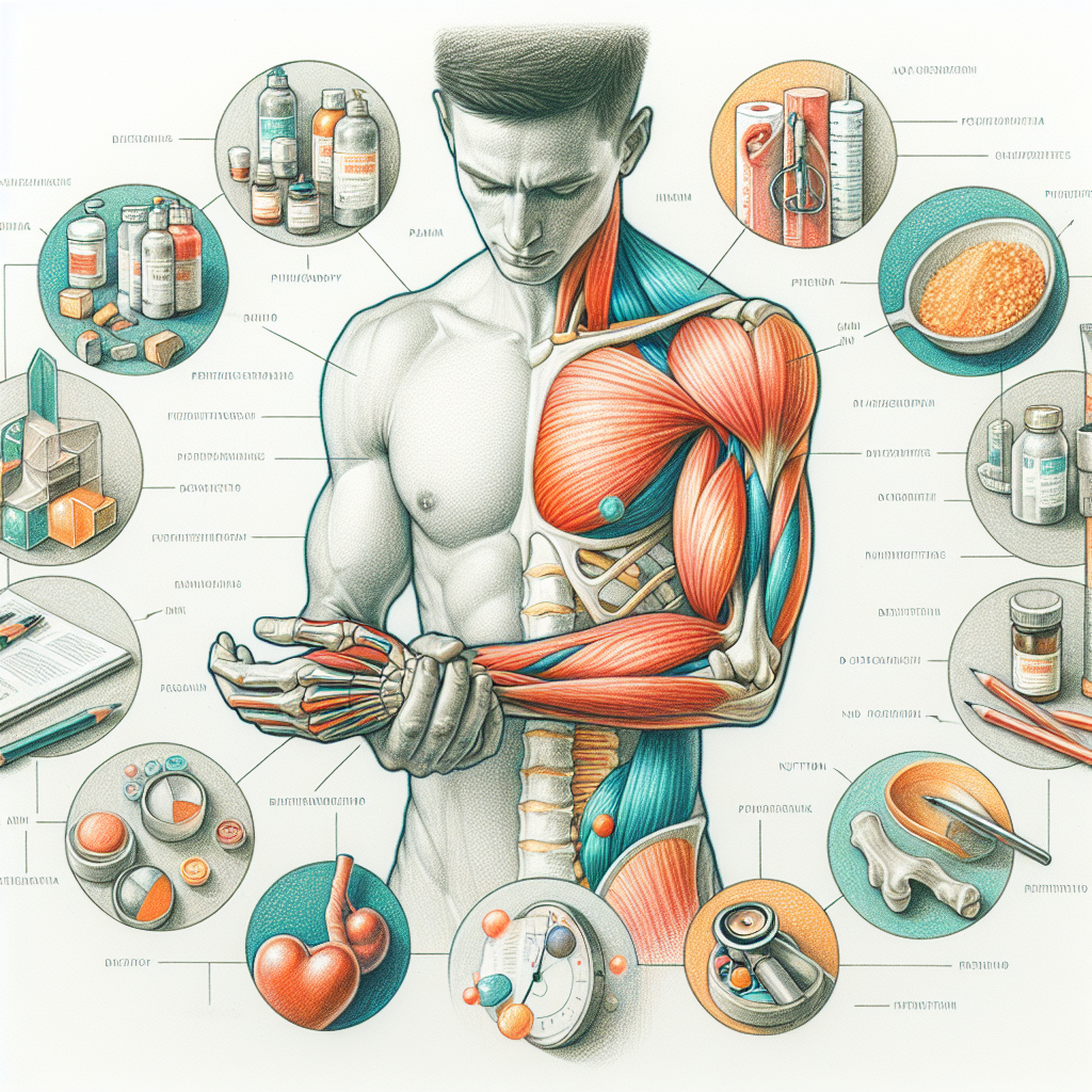 Pastelková ilustrace znázorňující téma: Zdraví a medicína