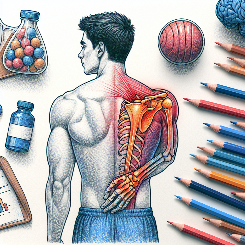 Pastelková ilustrace znázorňující téma: Zdraví a wellness