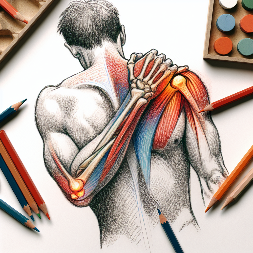 Pastelková ilustrace znázorňující téma: Zdraví