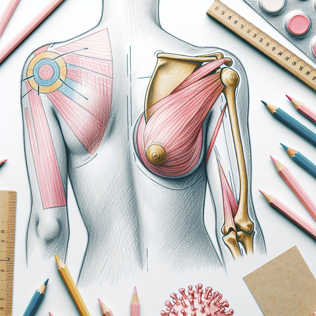 Pastelková ilustrace znázorňující téma: Zdraví