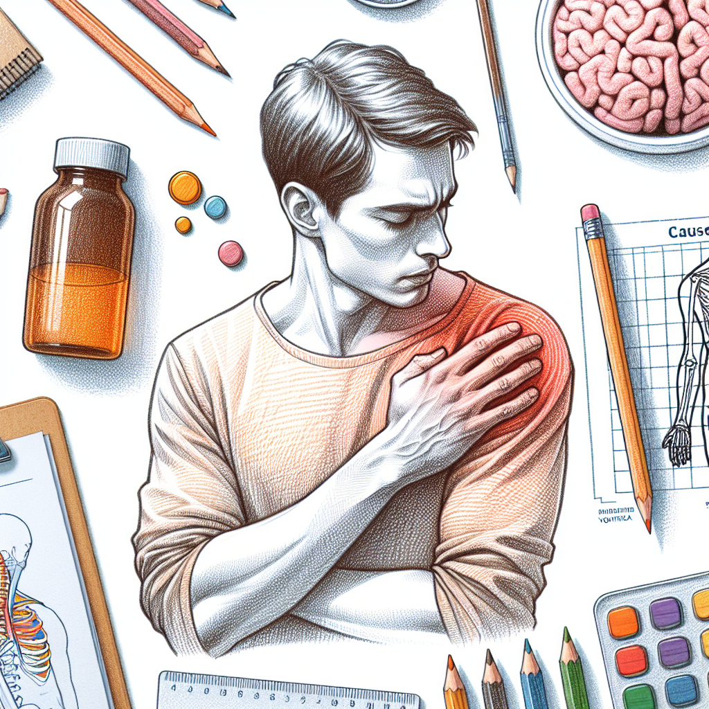 Pastelková ilustrace znázorňující téma: Zdraví