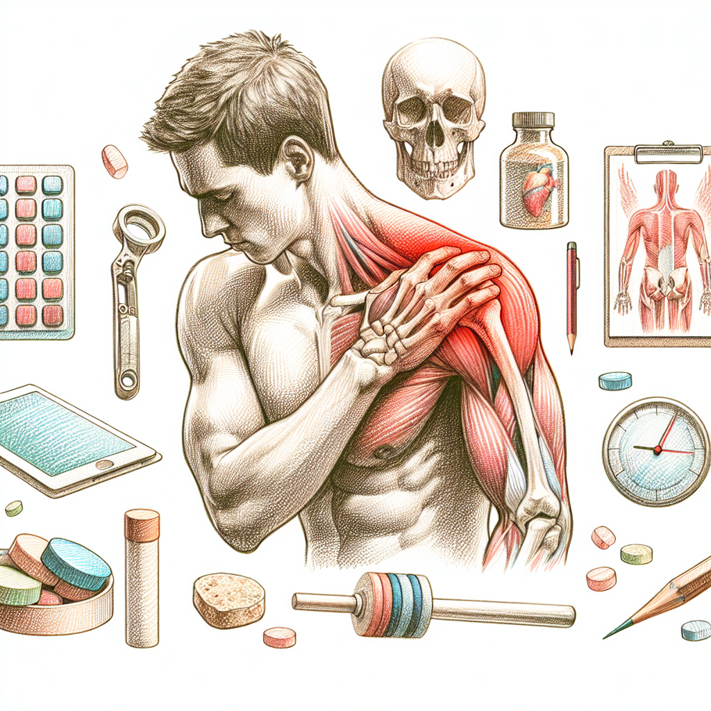 Pastelková ilustrace znázorňující téma: Zdraví a pohyb