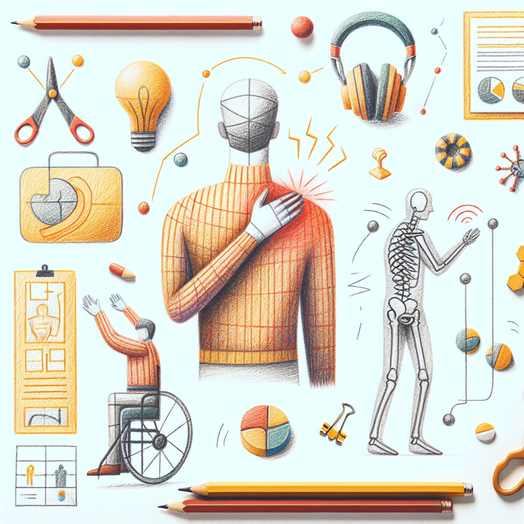 Pastelková ilustrace znázorňující téma: Zdraví