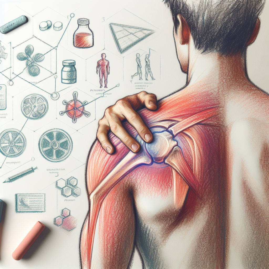 Pastelková ilustrace znázorňující téma: Zdraví