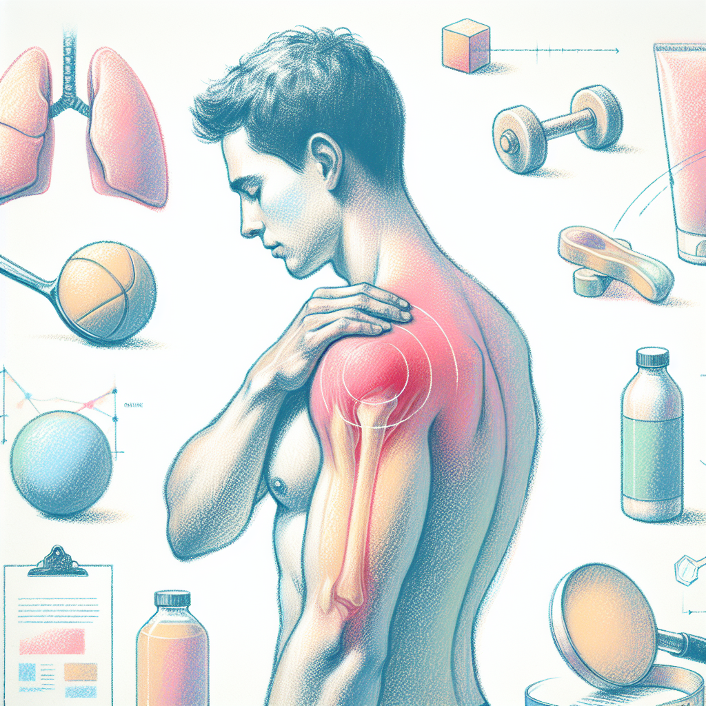 Pastelková ilustrace znázorňující téma: Zdraví a rehabilitace