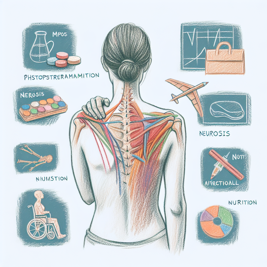 Pastelková ilustrace znázorňující téma: Rehabilitace