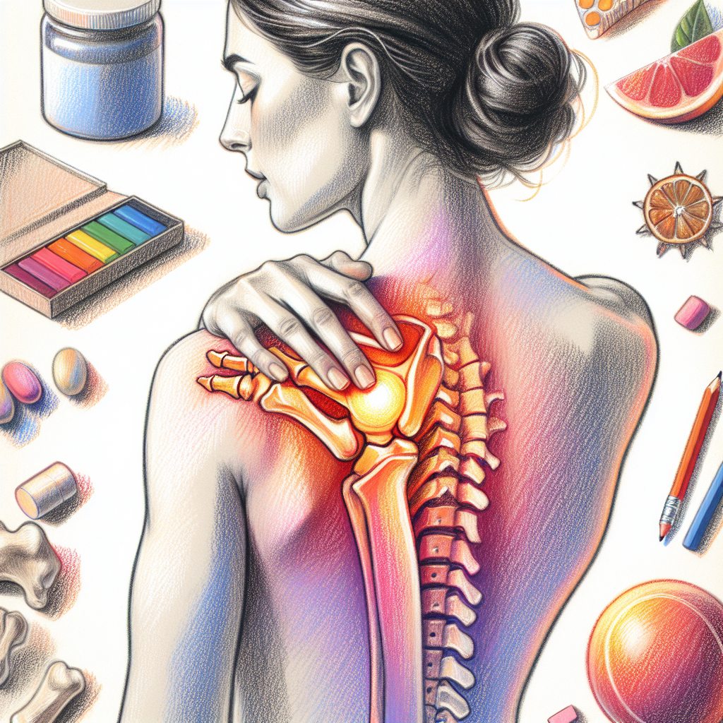 Pastelková ilustrace znázorňující téma: Zdraví