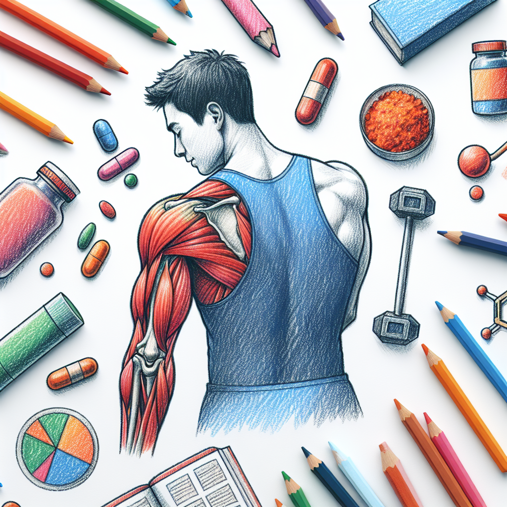 Pastelková ilustrace znázorňující téma: Zdraví kloubů