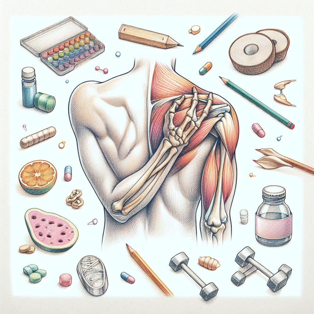 Pastelková ilustrace znázorňující téma: Zdraví a wellness