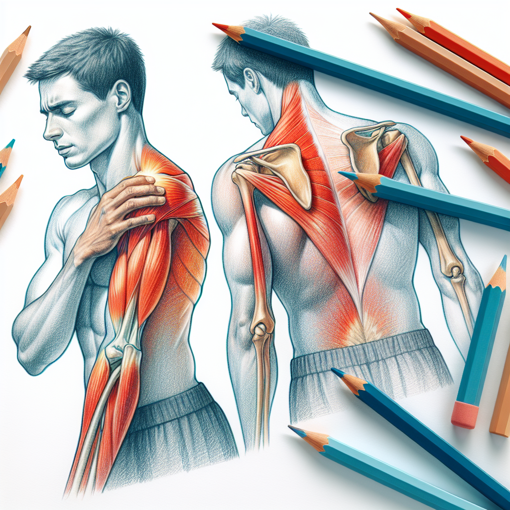 Pastelková ilustrace znázorňující téma: Zdraví