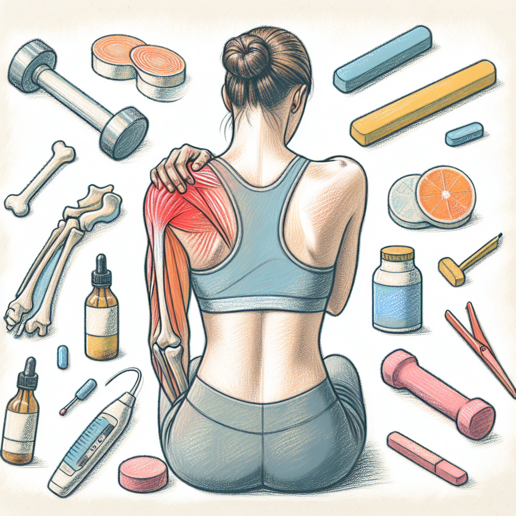Pastelková ilustrace znázorňující téma: Zdraví a wellness
