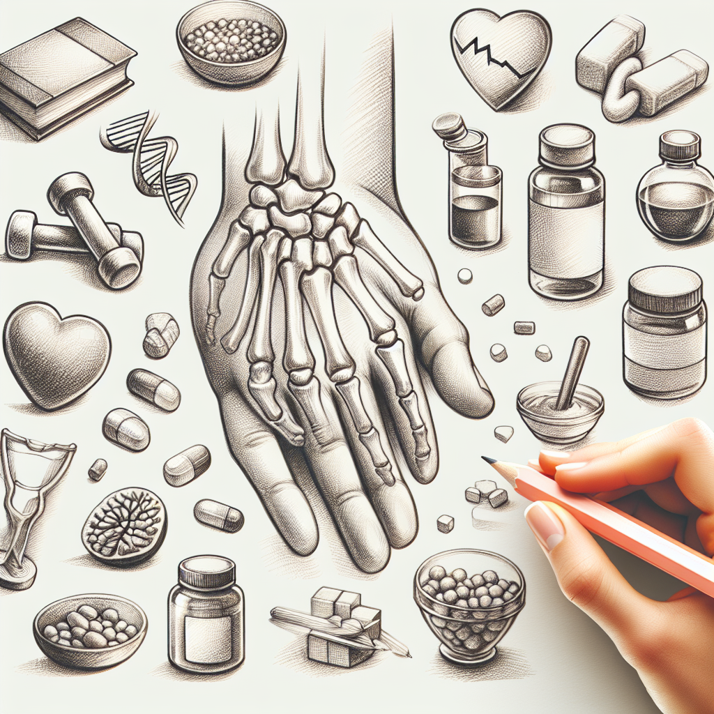 Pastelková ilustrace znázorňující téma: Zdraví