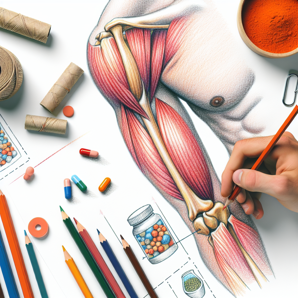 Pastelková ilustrace znázorňující téma: Zdraví