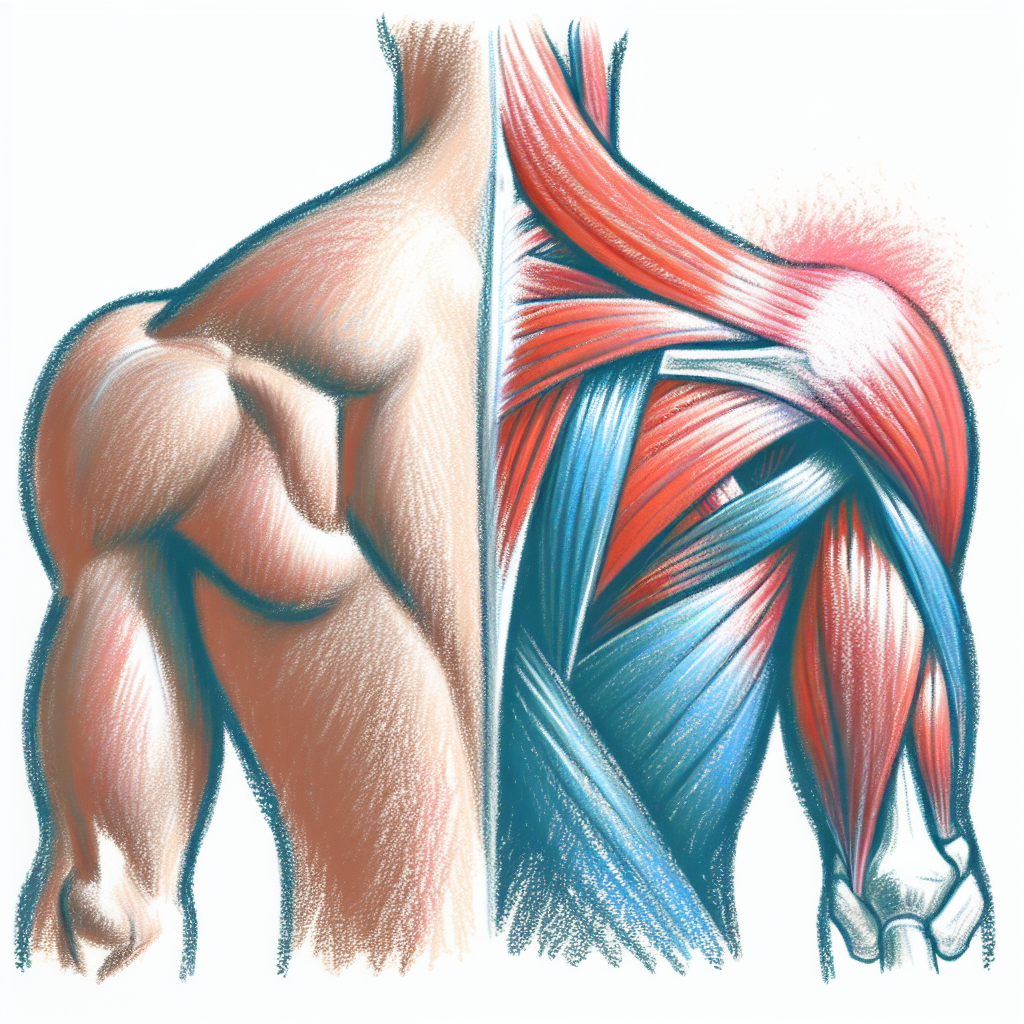Pastelková ilustrace znázorňující téma: Fyzioterapie