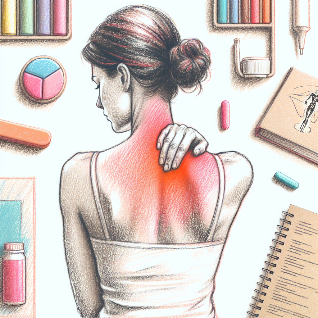 Pastelková ilustrace znázorňující téma: Zdraví