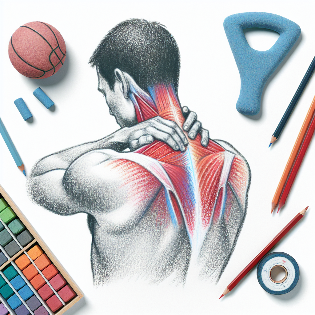 Pastelková ilustrace znázorňující téma: Zdraví