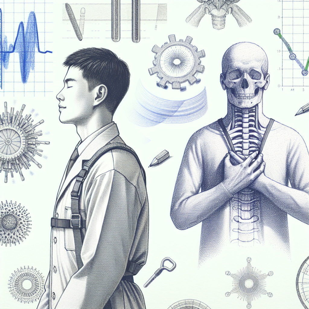 Pastelková ilustrace znázorňující téma: Zdraví a wellness