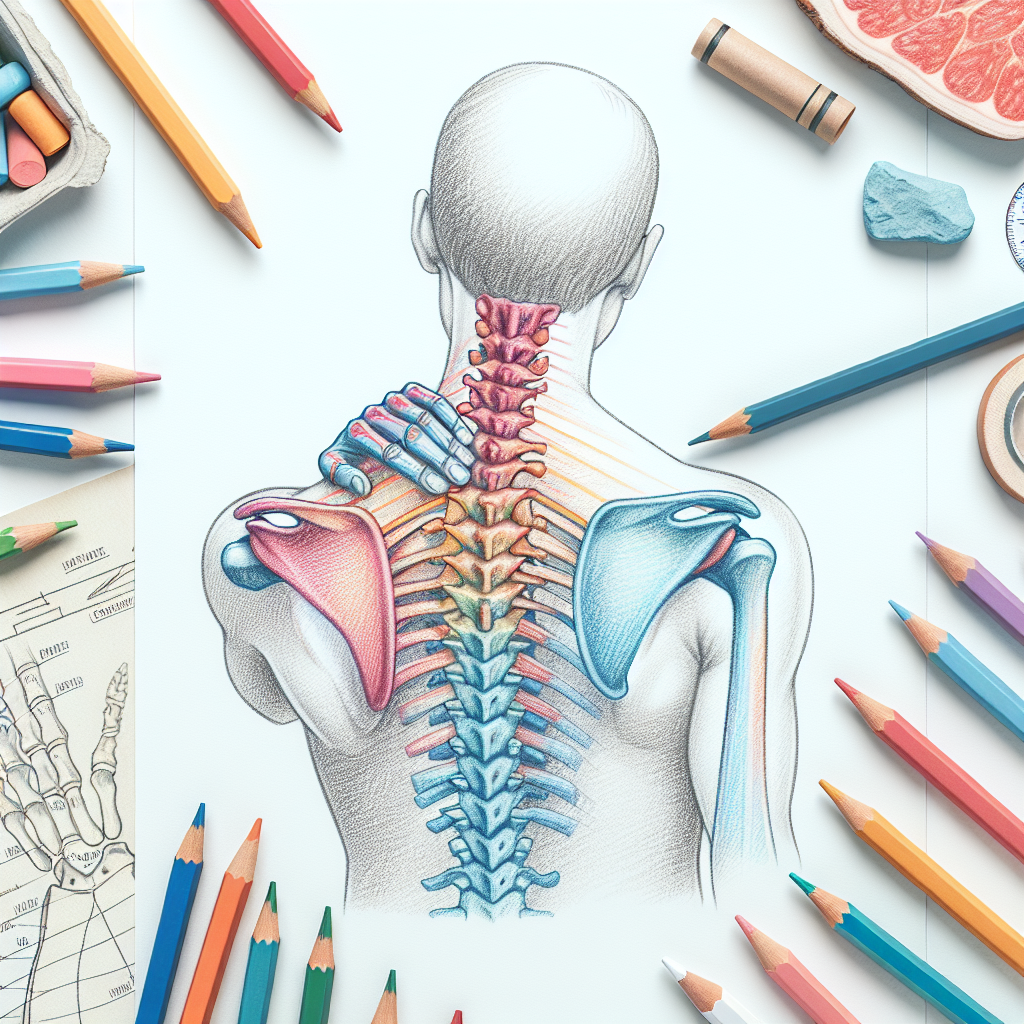 Pastelková ilustrace znázorňující téma: Zdraví a wellness