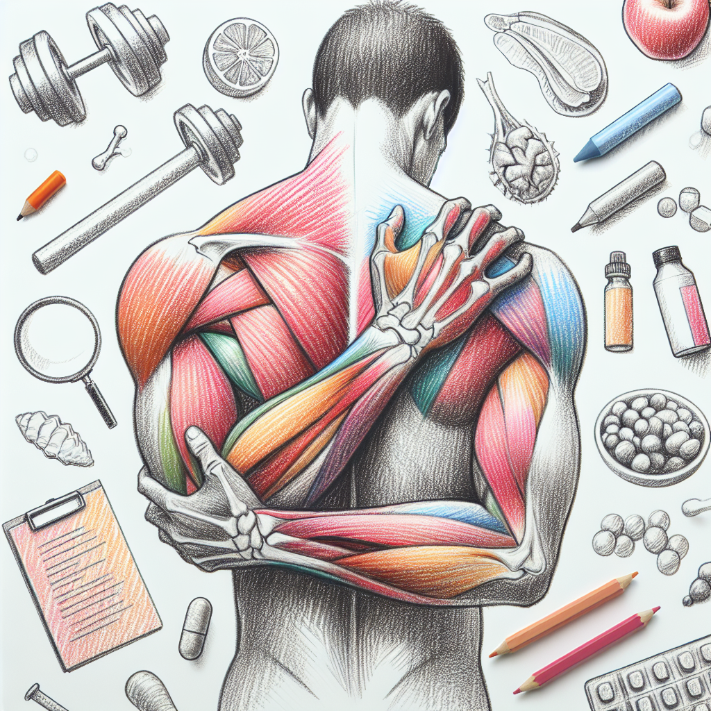 Pastelková ilustrace znázorňující téma: Zdraví