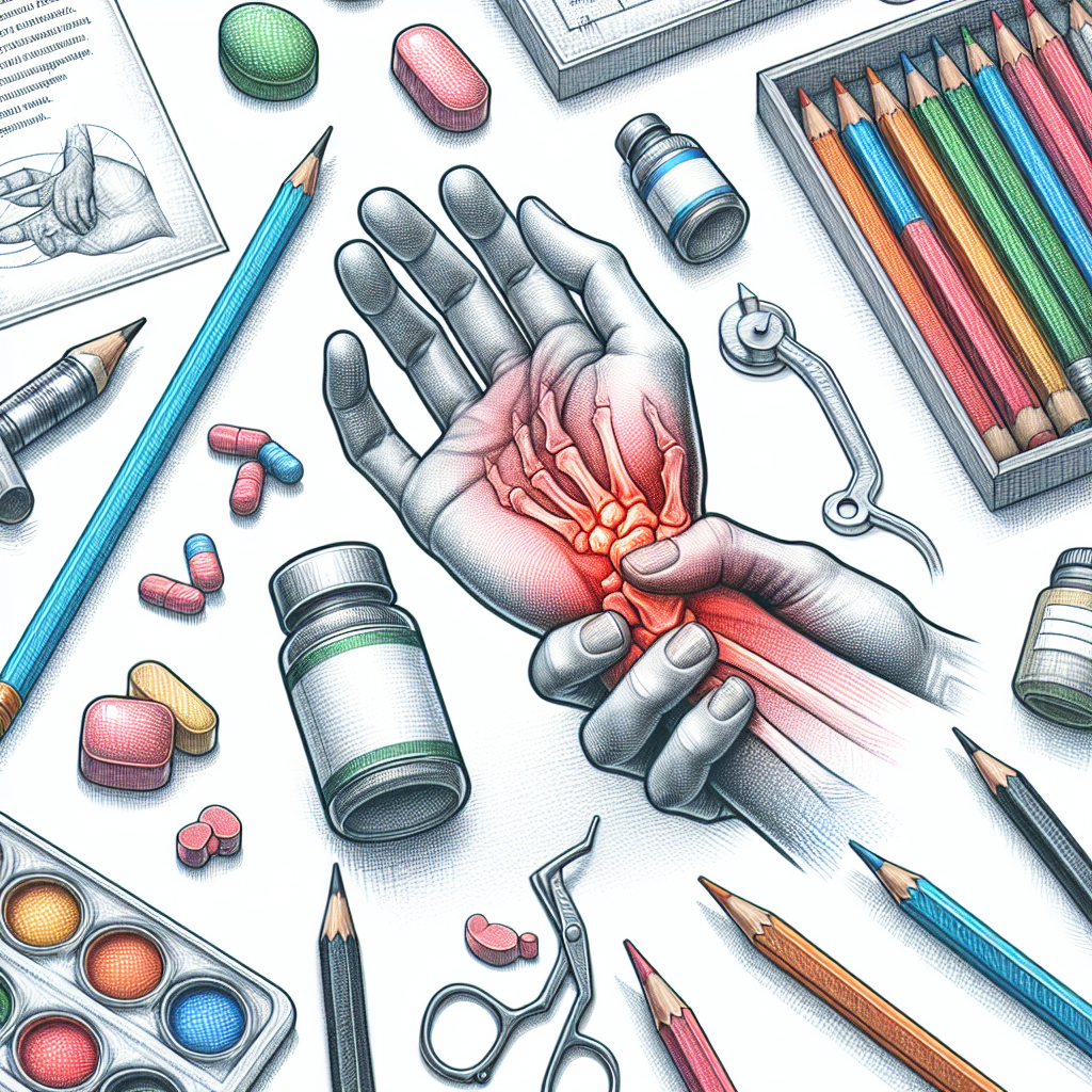 Pastelková ilustrace znázorňující téma: Zdraví