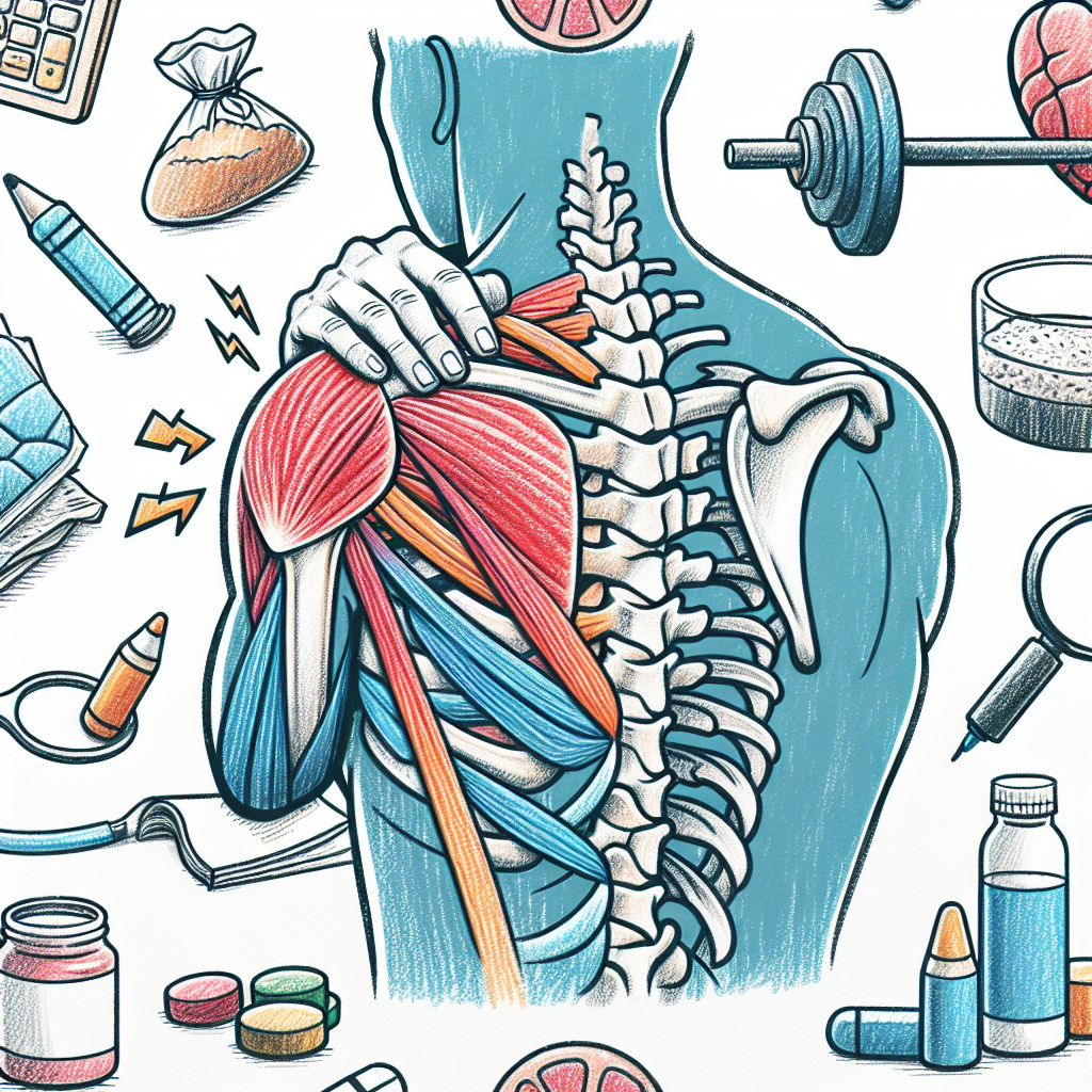 Pastelková ilustrace znázorňující téma: Zdraví a rehabilitace