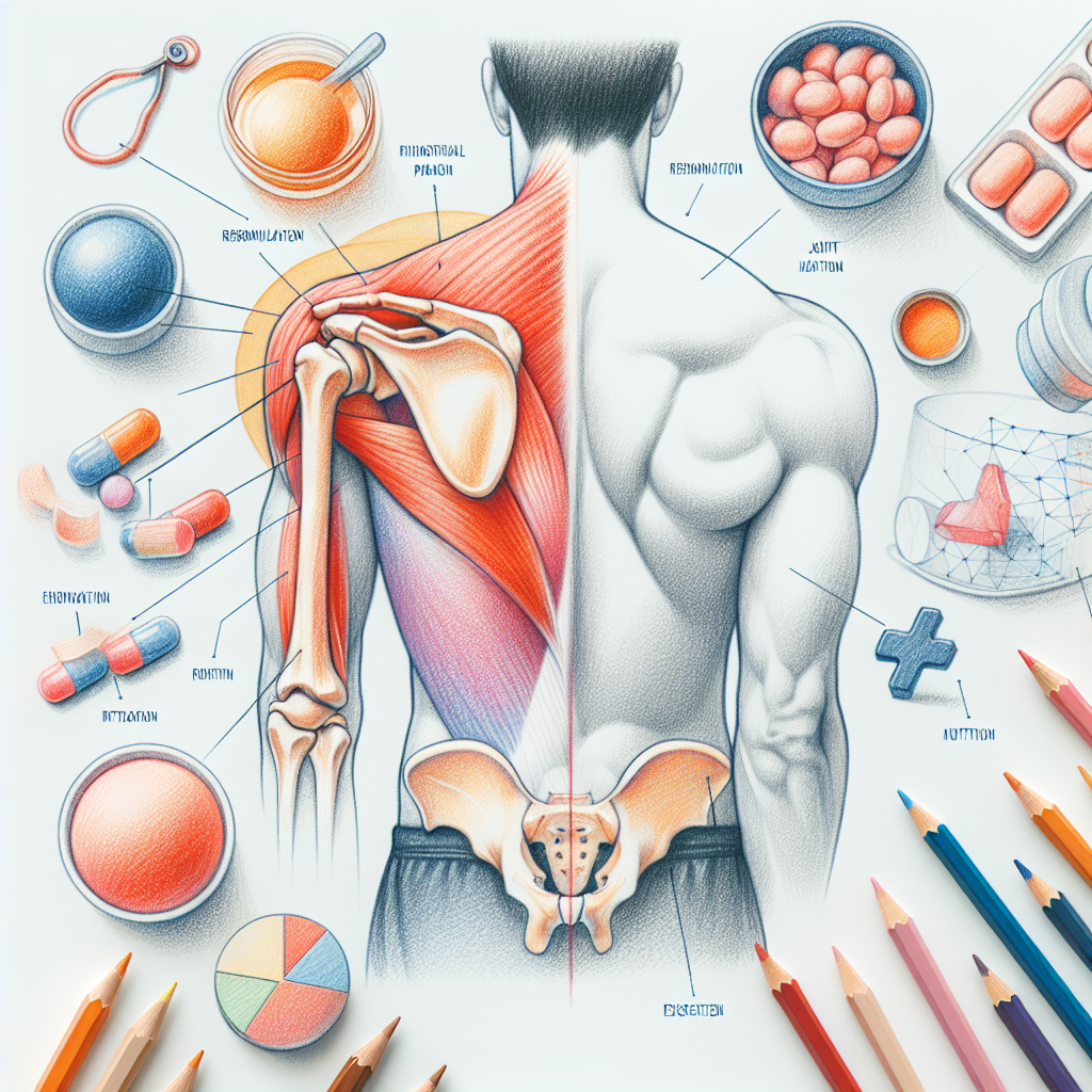 Pastelková ilustrace znázorňující téma: Fyzikální terapie