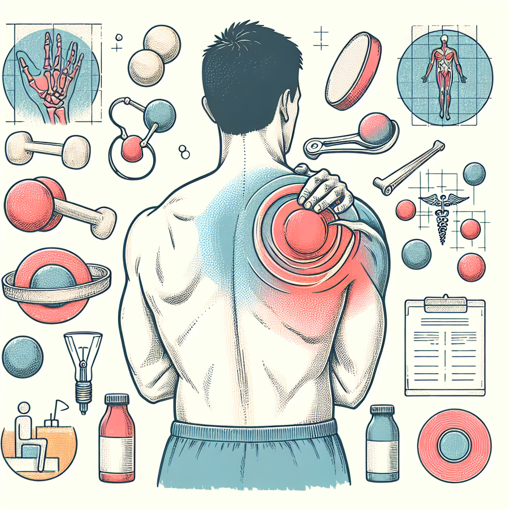 Pastelková ilustrace znázorňující téma: Zdraví a fyzioterapie