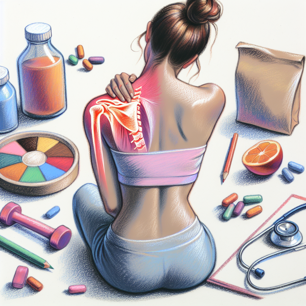 Pastelková ilustrace znázorňující téma: Zdraví