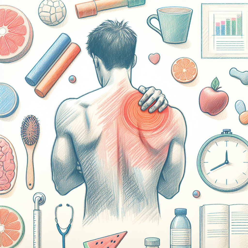 Pastelková ilustrace znázorňující téma: Zdraví