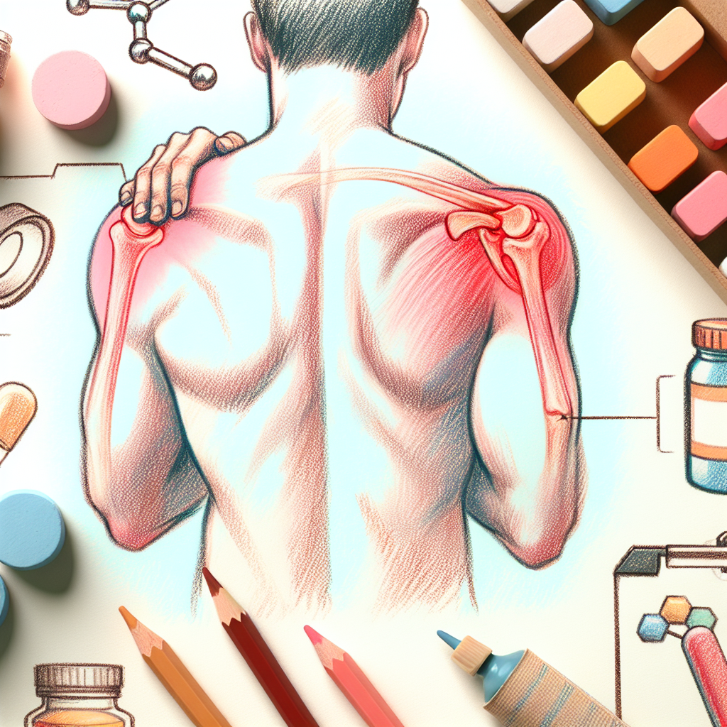 Pastelková ilustrace znázorňující téma: Zdraví