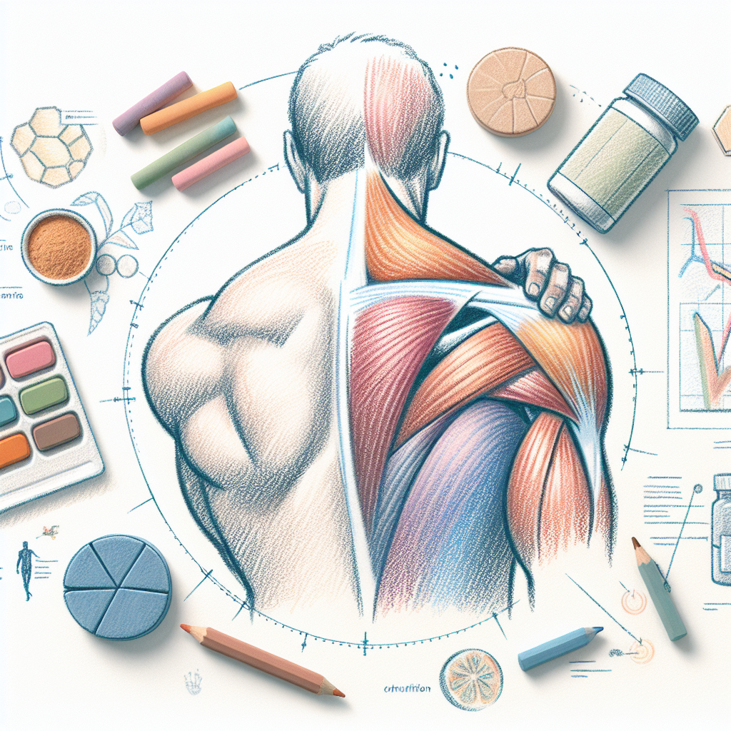Pastelková ilustrace znázorňující téma: Zdraví
