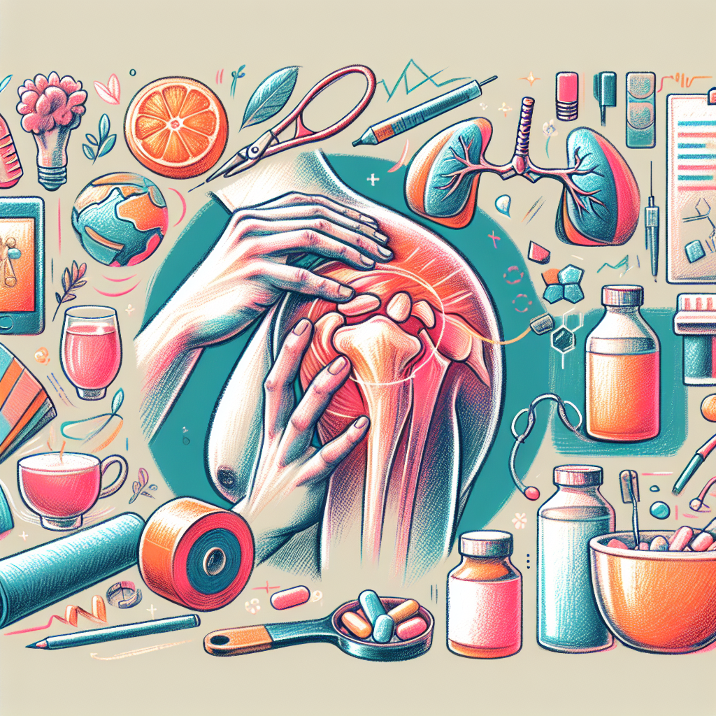 Pastelková ilustrace znázorňující téma: Léčba bolesti